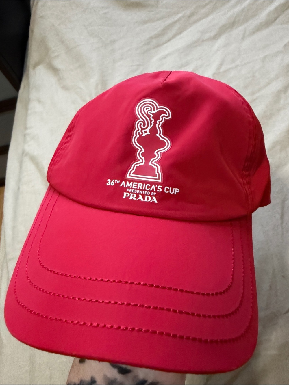 Prada x North Sails 36th America's Cup Red Hat Limited Edition